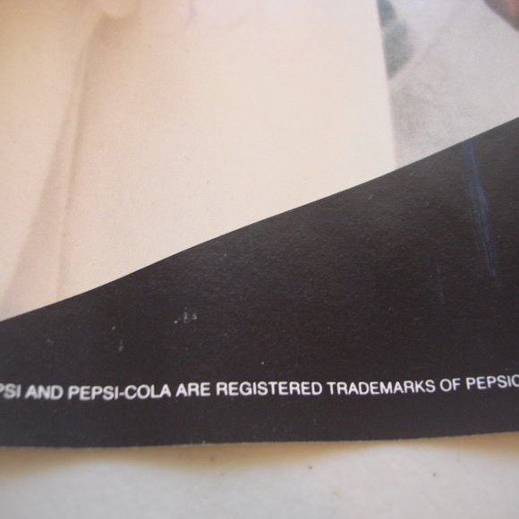 Vintage Michael ~ Jackson Five Pepsi World Concert Tour 1984 Poster 22" x 34" - Picture 2 of 3